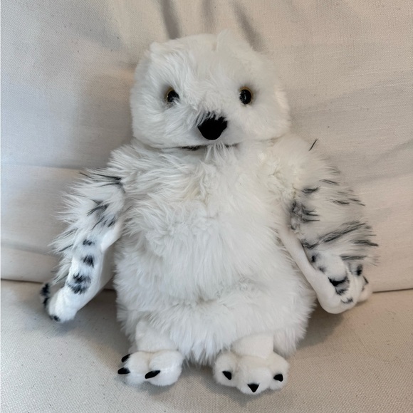 Hand Puppet Hedwig Harry Potter Plush Owl - makes sounds, turn head, flap wings - Picture 1 of 4